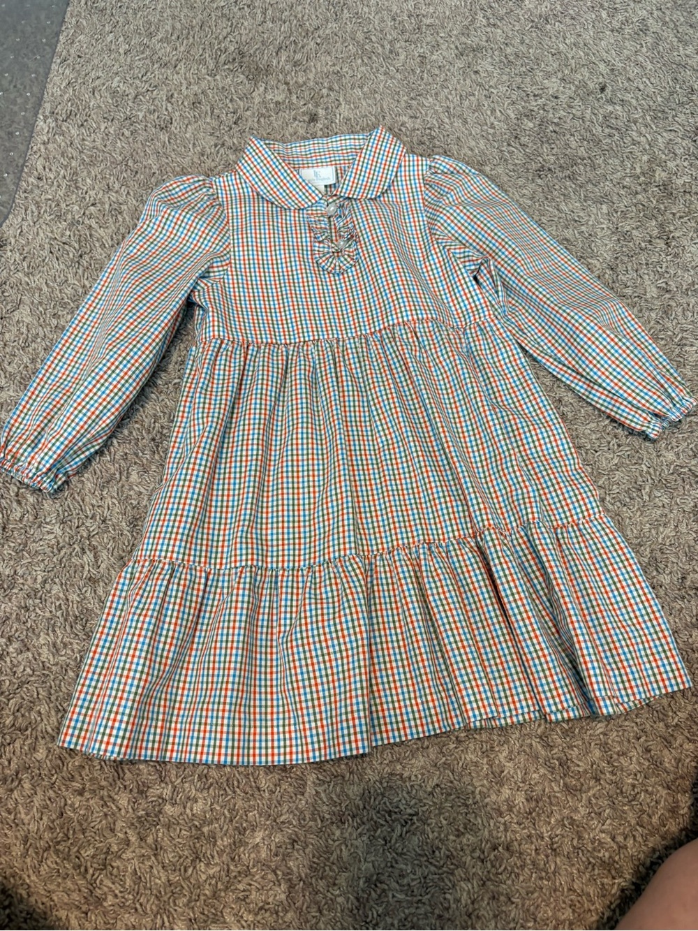 Plaid Dress // Little English //size 4